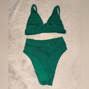 Emerald Textured Swimwear